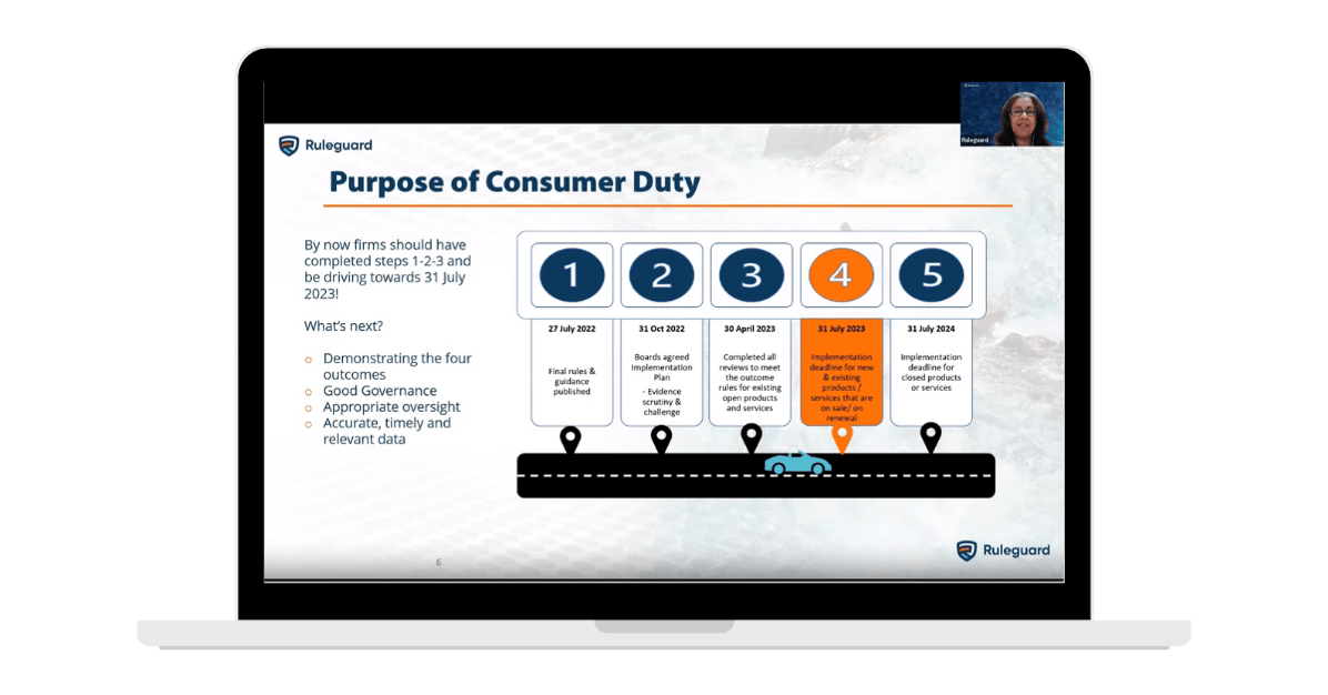 Ruleguard how to successfully embed consumer duty on demand